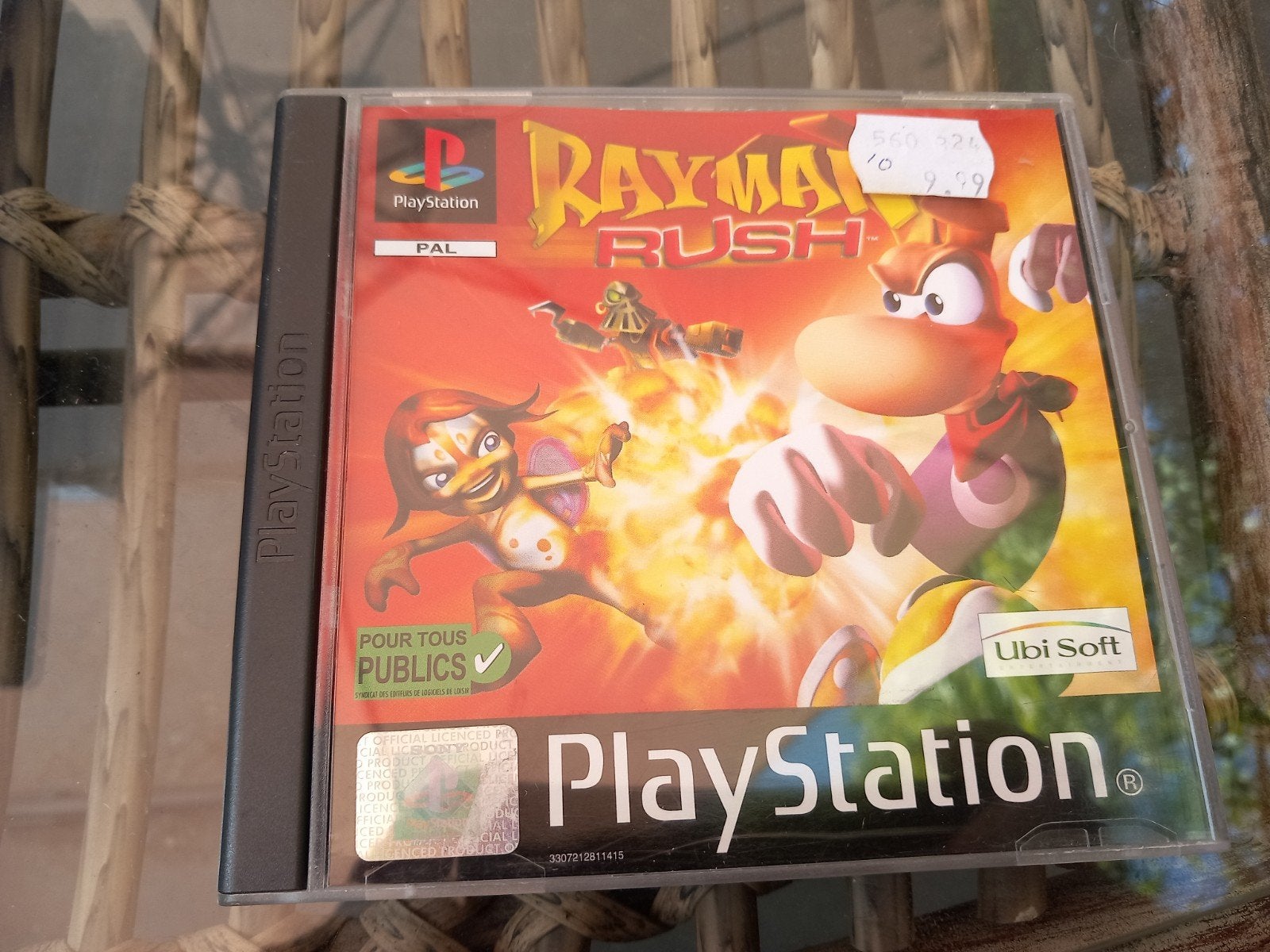 Rayman Rush - PlayStation 1 (PS1) - Actie/Platform Game, Spelcomputers en Games, Games | Sony PlayStation 1, Gebruikt, 1 speler