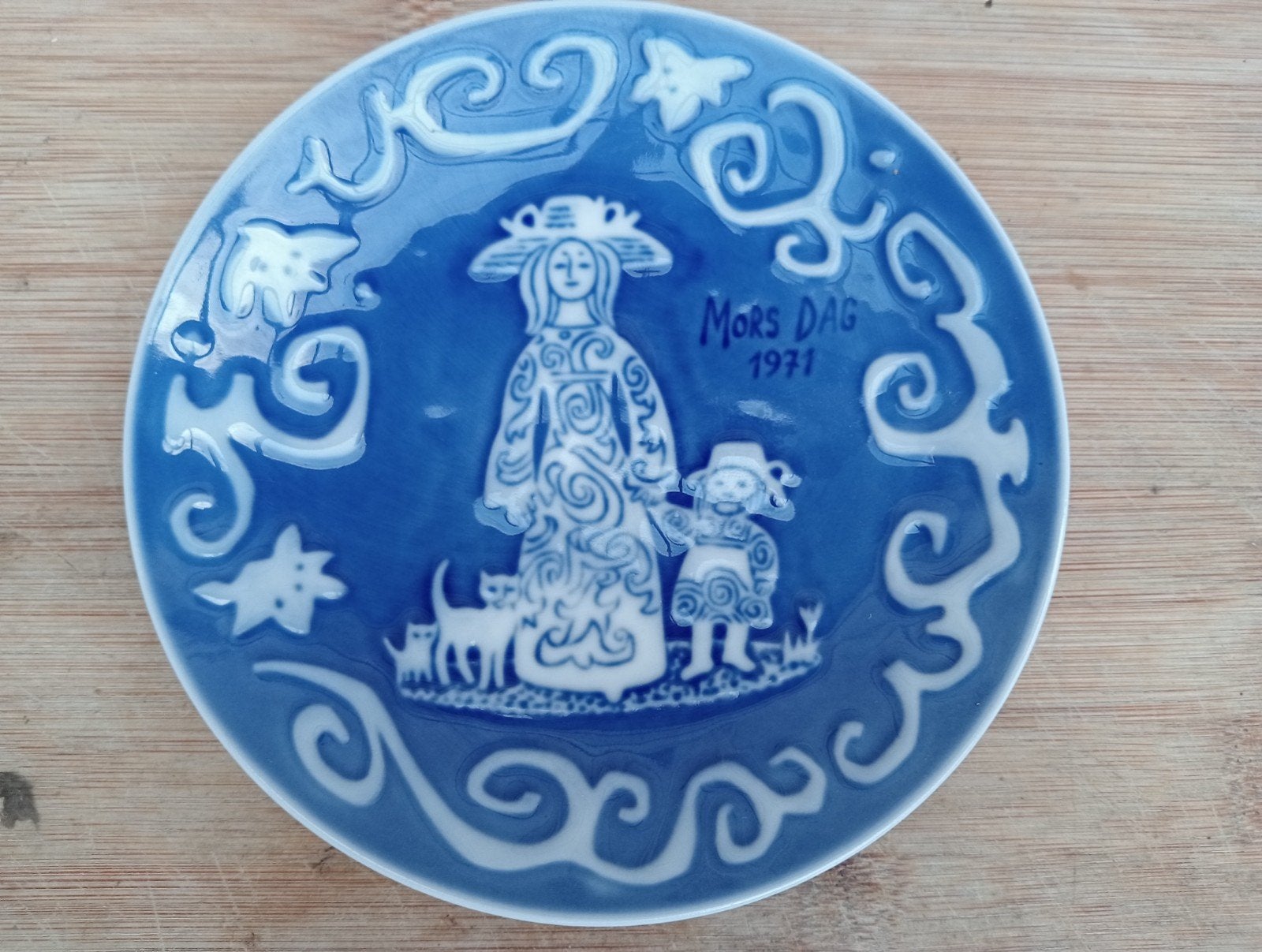 Royal Copenhagen Moederdag Plaat 1971, Ophalen of Verzenden