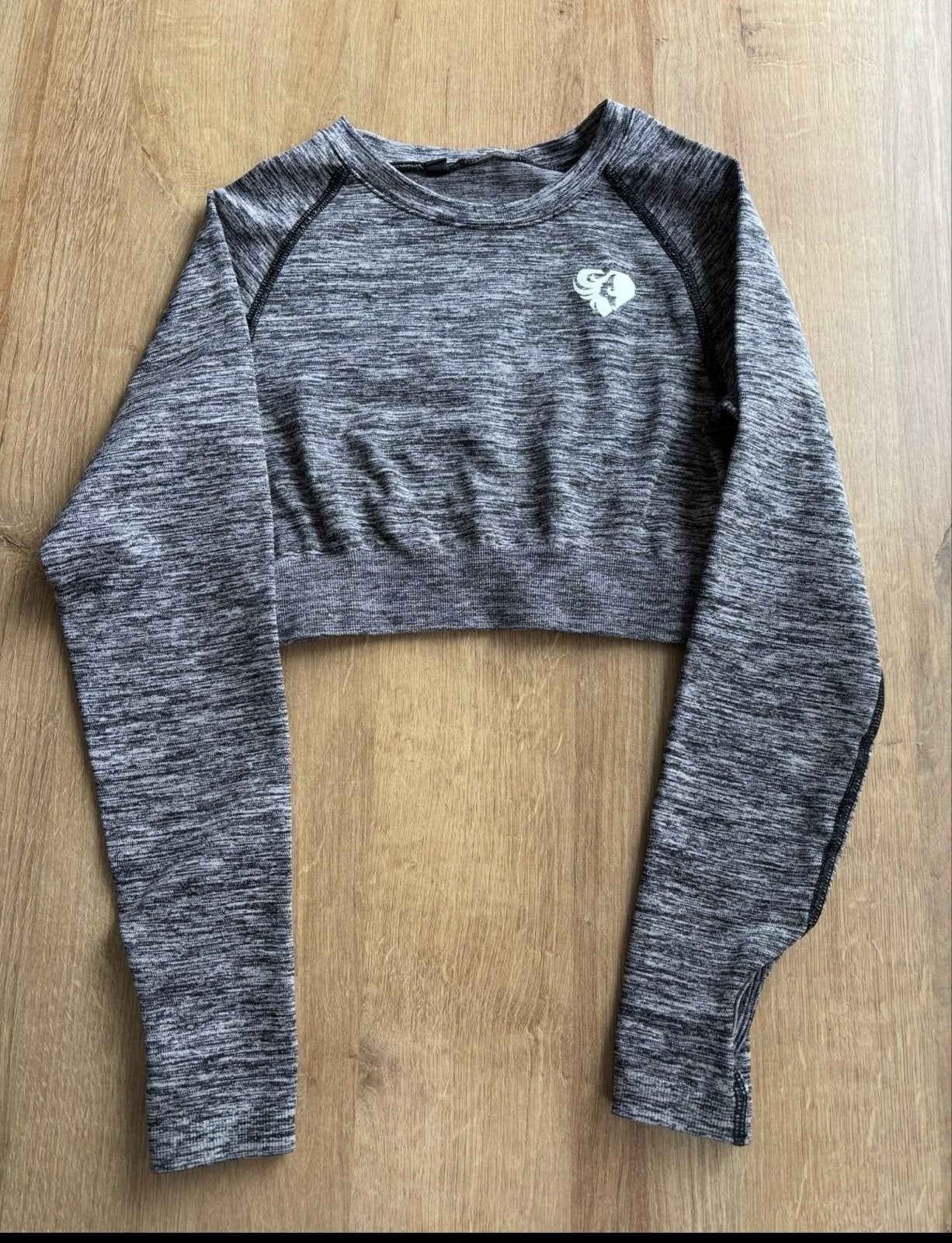Women's Best Crop Top - Nieuw - Maat S - Grijs, Verzenden, Nieuw, Fitness of Aerobics, Maat 36 (S)