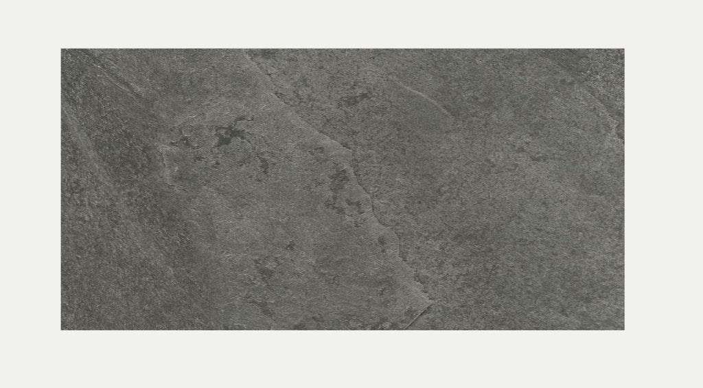 Keramische tegel La Fenice Slate Antraciet 60x120cm | OP=OP, 60 cm of meer, Nieuw, Ophalen of Verzenden, 10 m² of meer