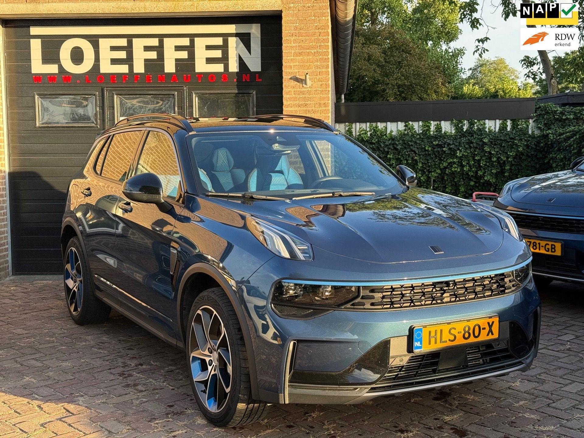 Lynk & Co 01 1.5 Plug-in Hybrid 1ste eige, Model 2025, Fabr., Dealer onderhouden, Stof, Verwarmde buitenspiegels, Blauw