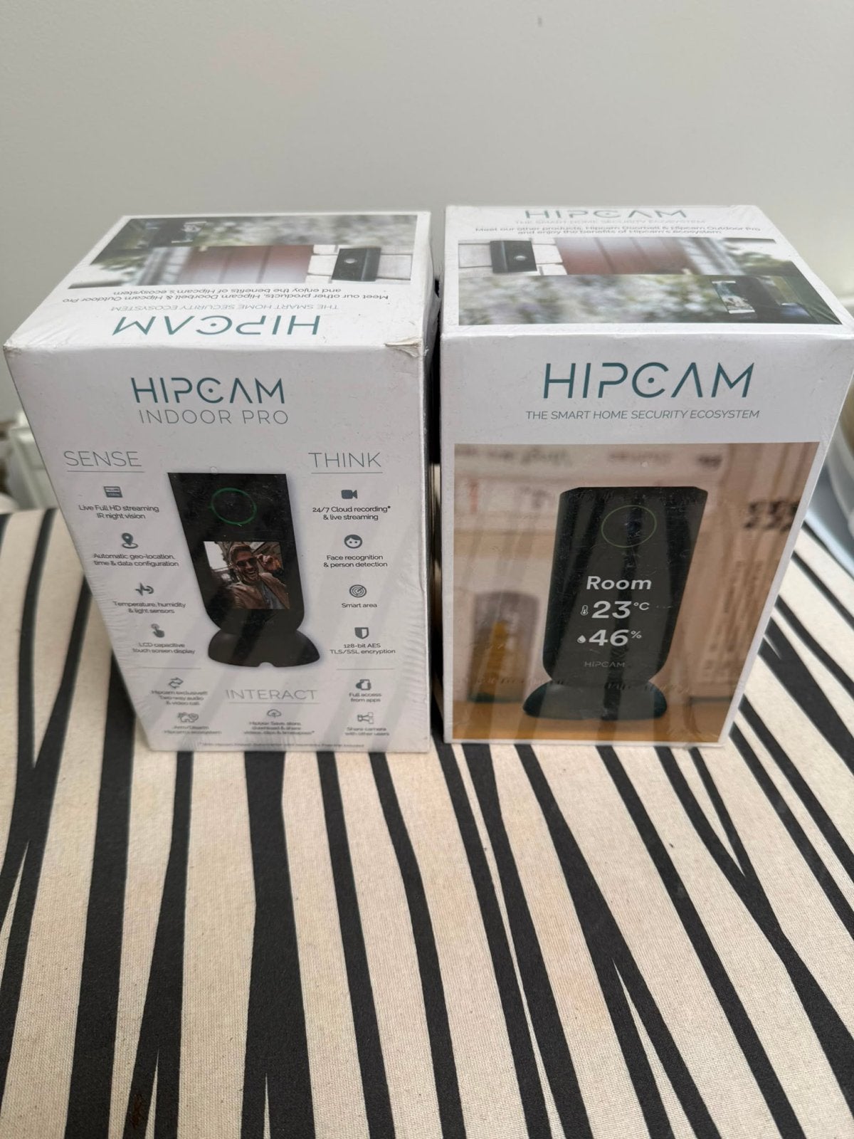 HIPCAM Indoor Pro Beveiligingscamera - Nieuw in doos, Audio, Tv en Foto, Ophalen of Verzenden, Nieuw, Binnencamera