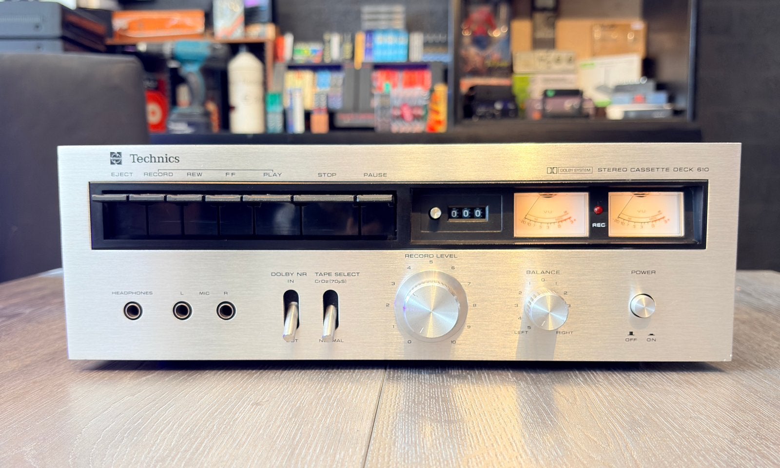 TECHNICS RS-610US | GEREVISEERD | GARANTIE ** LEES TEKST**, Overige merken, Tape counter, Enkel, Ophalen of Verzenden
