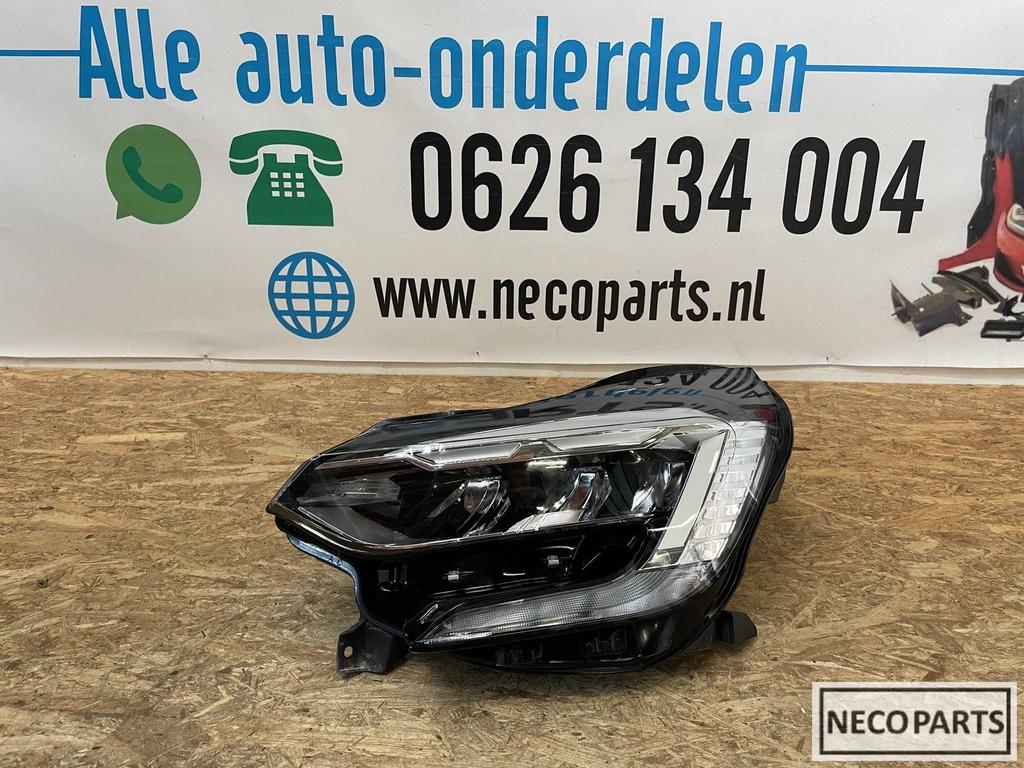 RENAULT CAPTUR VOL LED KOPLAMP LINKS ORIGINEEL 260608054R, Gebruikt, -, Renault, -