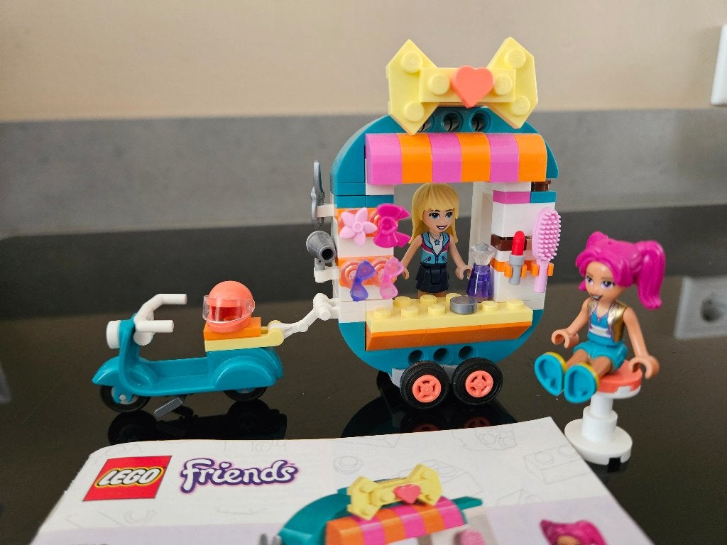 Lego Friends mobiele Beauty-/kapsalon, Lego, Friends, Ophalen of Verzenden, Complete set