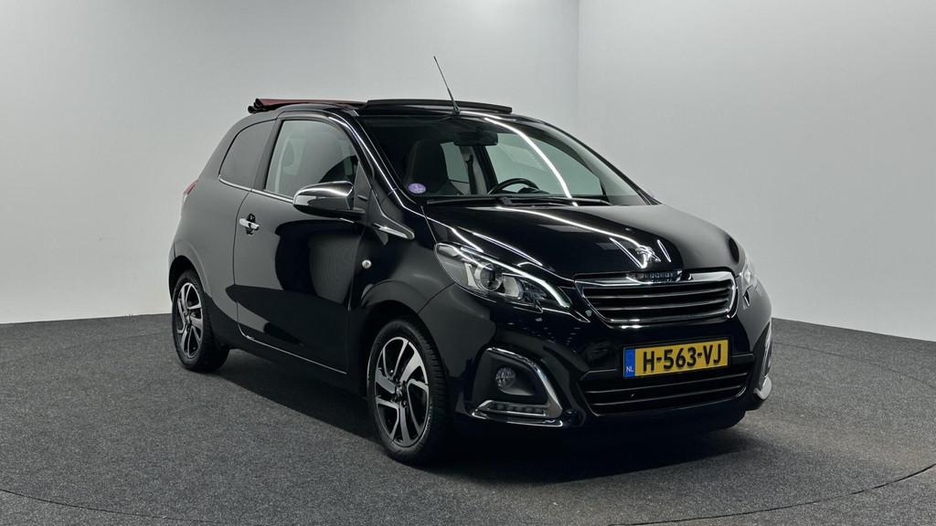 Peugeot 108 1.2 Puretech GT-Line LM ECC CRUISE CABRIO TOP., Voorwielaandrijving, Stof, Gebruikt, Euro 6