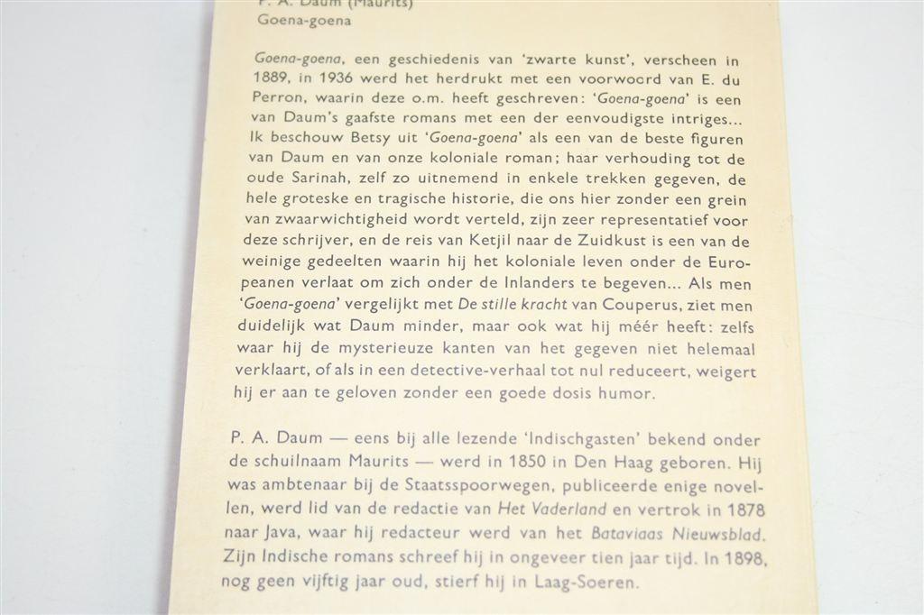 Goena-Goena — P.A. Daum [Salamander 32], Ophalen of Verzenden, Gelezen