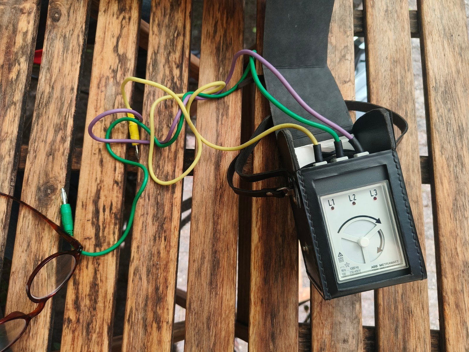 ABB Metrawatt Draaiveldmeter, Doe-het-zelf en Verbouw, Meetapparatuur, Ophalen of Verzenden