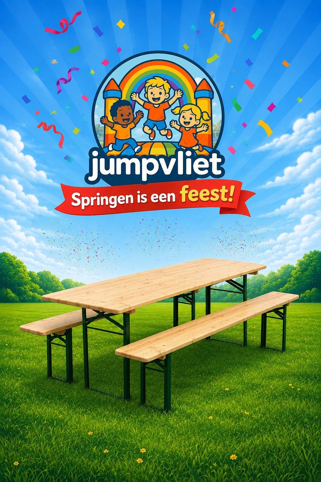 Te huur: Biertafelset, Ophalen, Gebruikt, Verjaardag