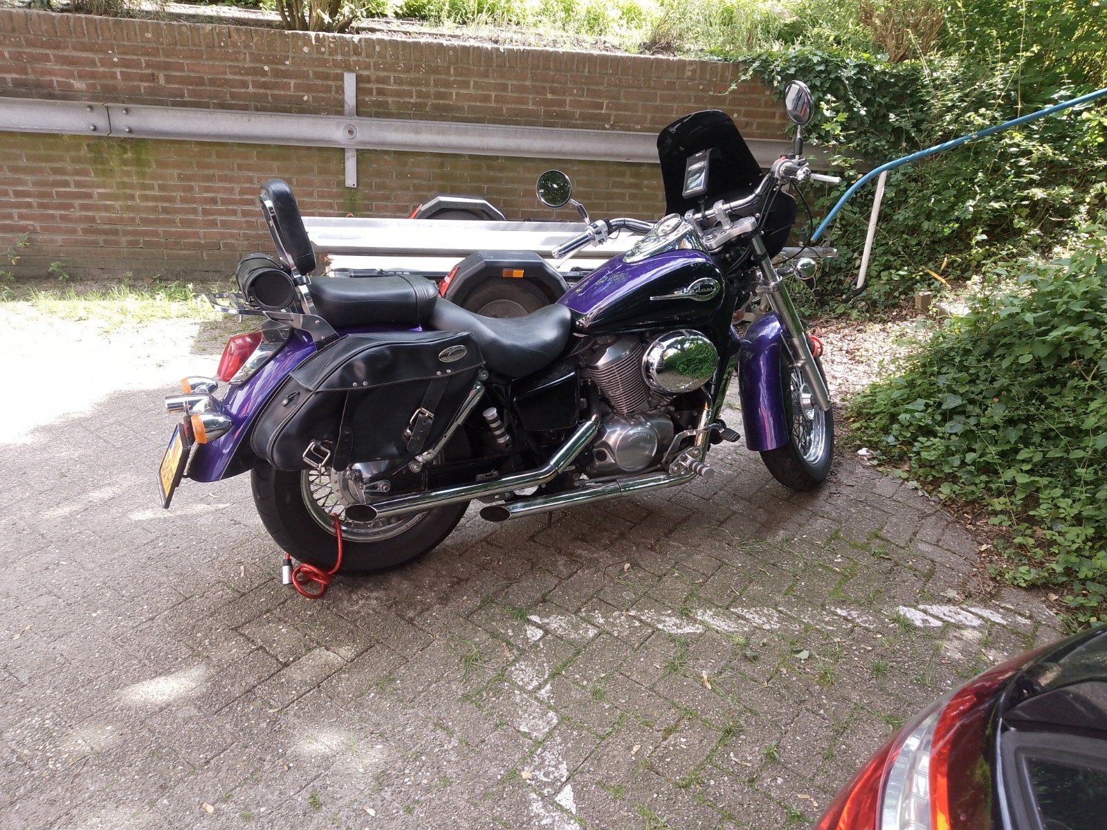 Prachtige Honda Shadow 750 incl. hoes en motortrailer, 2 cilinders, Gebruikt, Meer dan 35 kW, Handgeschakeld
