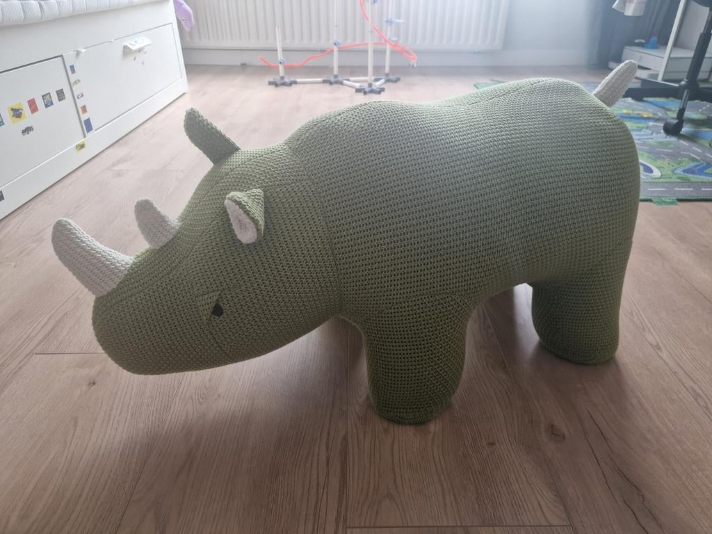 Kinderkrukje neushoorn, Ophalen, Zo goed als nieuw
