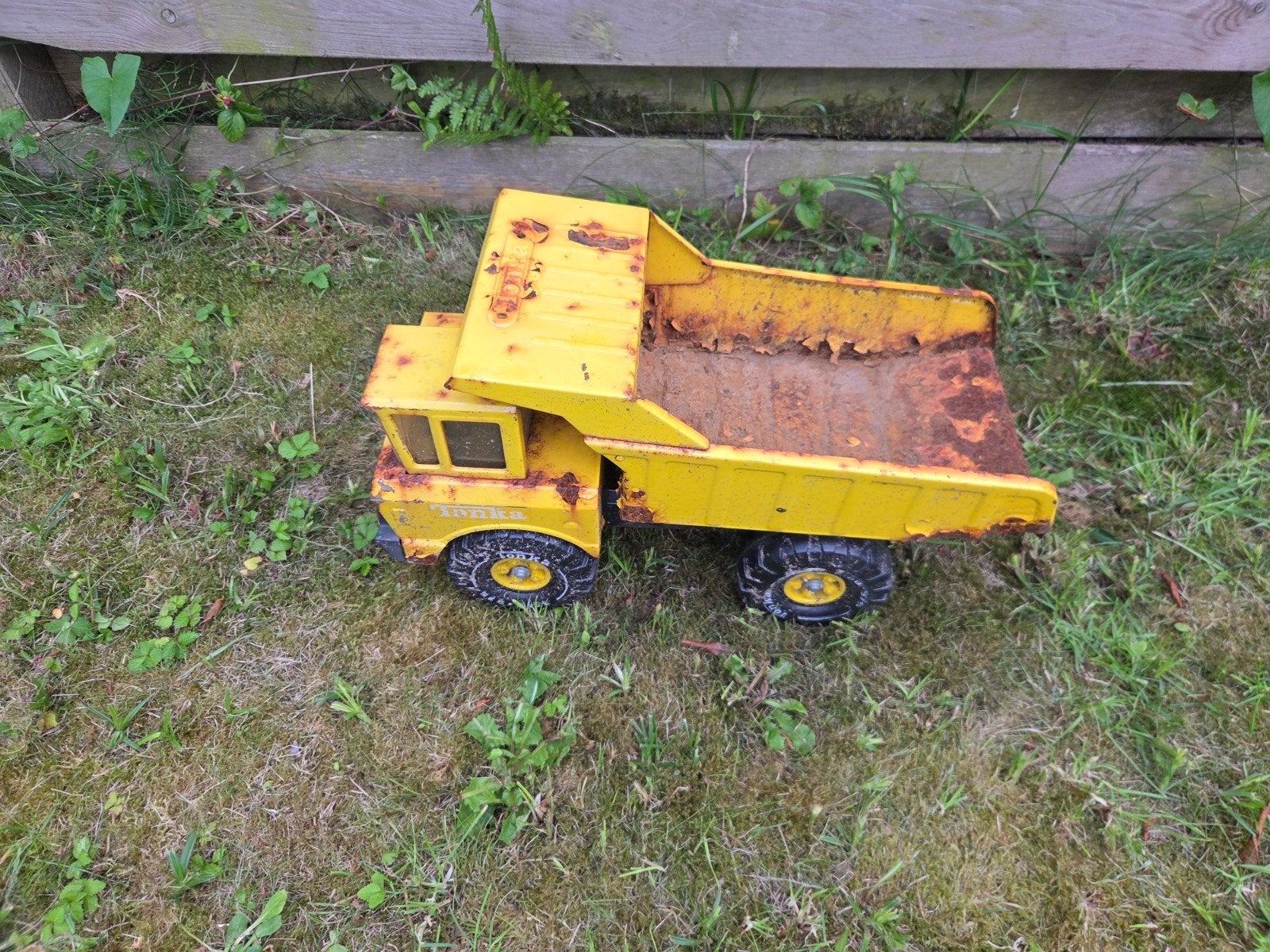 Vintage Tonka kiepwagen - Gebruikt met roest, Ophalen, Gebruikt