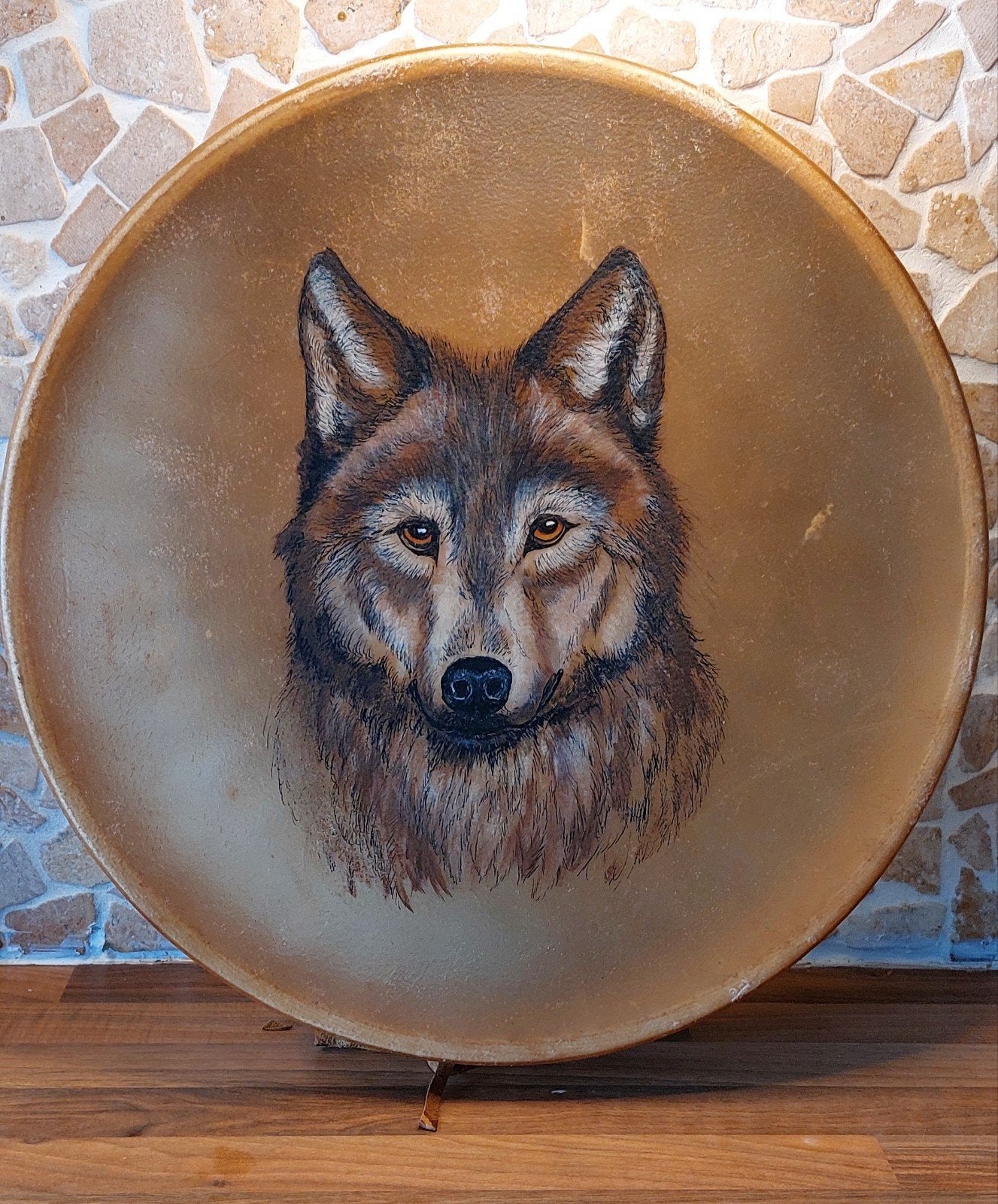 Sjamanen drum wolf, Ophalen, Nieuw
