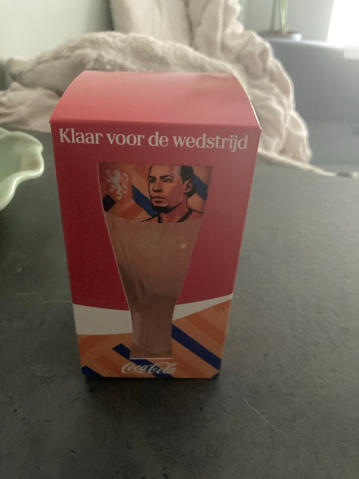 Virgil van Dijk  Coca-Cola Oranje Spelerscollectie Glas, Ophalen of Verzenden, Nieuw