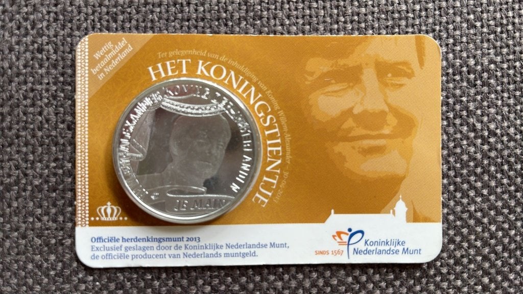 Munt koningstientje, Ophalen of Verzenden, Koningin Beatrix, Euro's, Losse munt