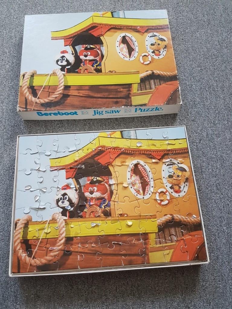 Puzzel bereboot 63 stukjes jig saw, Ophalen of Verzenden, Meer dan 50 stukjes, Gebruikt, 6 jaar of ouder