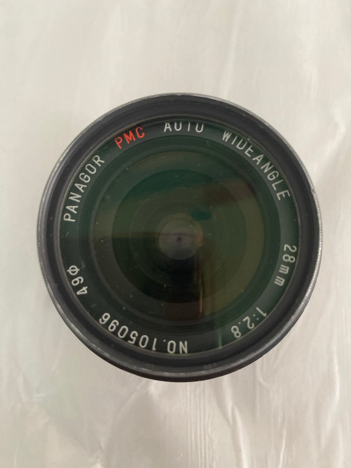 Panagor PMC Auto Wideangle 28mm 1:2.8 lens met case, Ophalen, Overige merken, Gebruikt, Canon FD