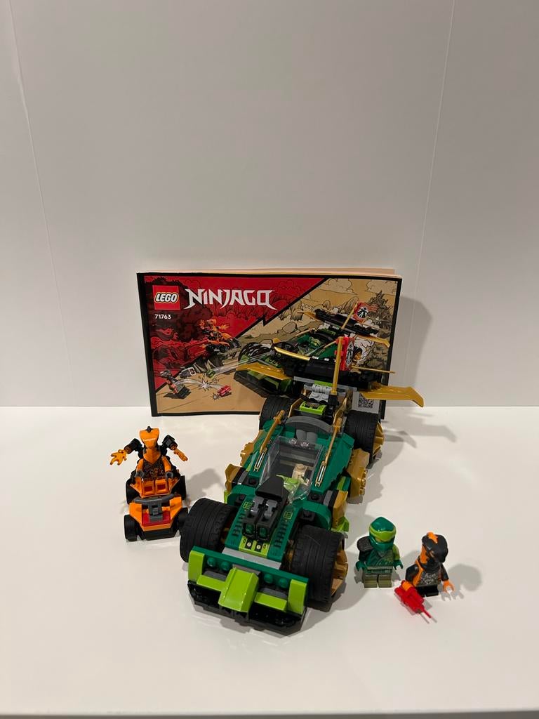 LEGO Ninjago 71763 Lloyd's Raceauto EVO, Lego, Ophalen of Verzenden, Zo goed als nieuw, Compleet