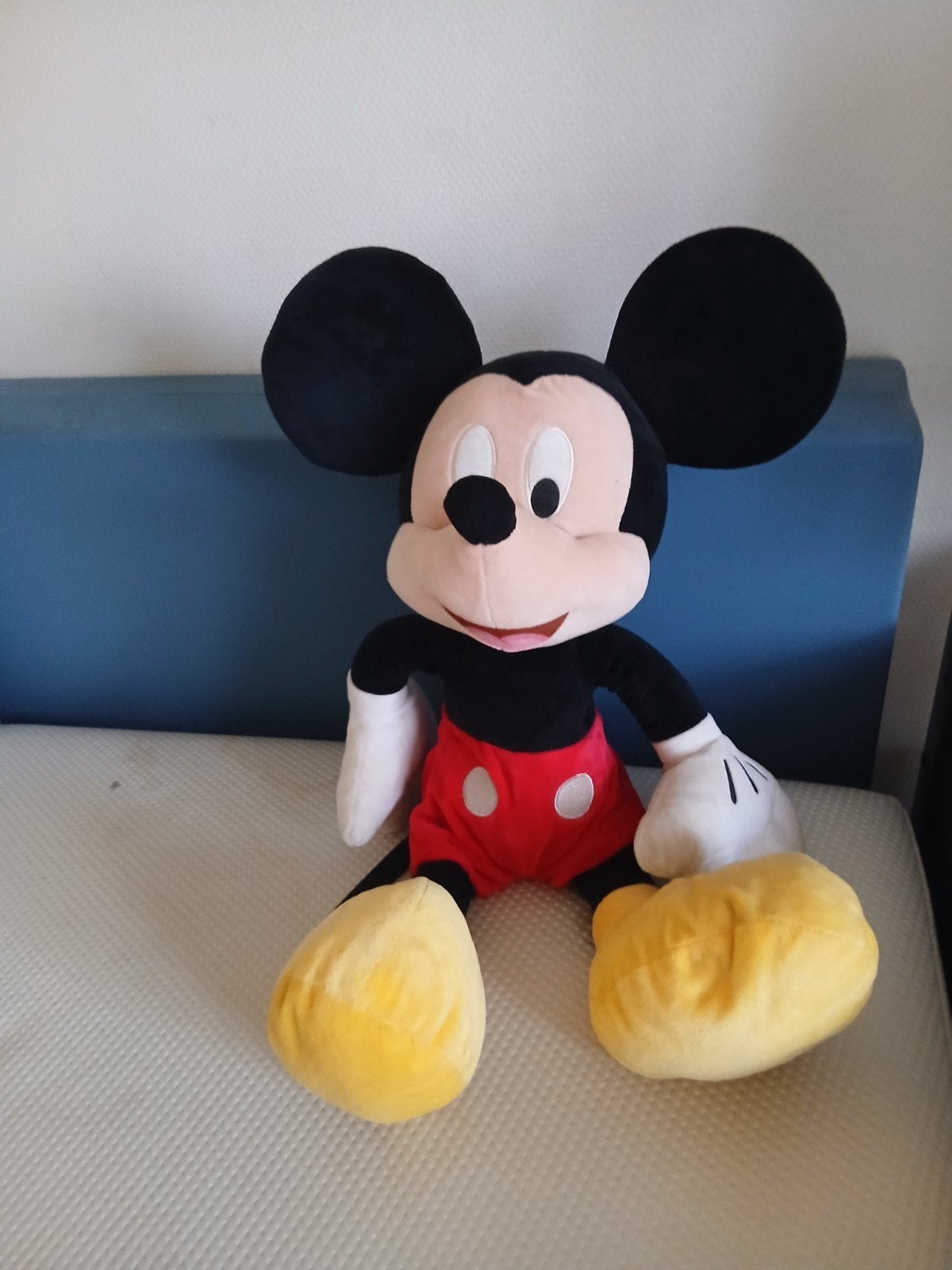 Mickey Mouse pop (60 cm), Verzamelen, Disney, Ophalen, Mickey Mouse, Zo goed als nieuw, Beeldje of Figuurtje