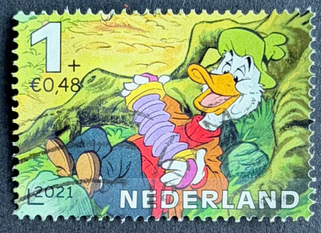 Postzegel Nederland 2021 Wammes Waggel, Ophalen of Verzenden, Na 1940, Gestempeld