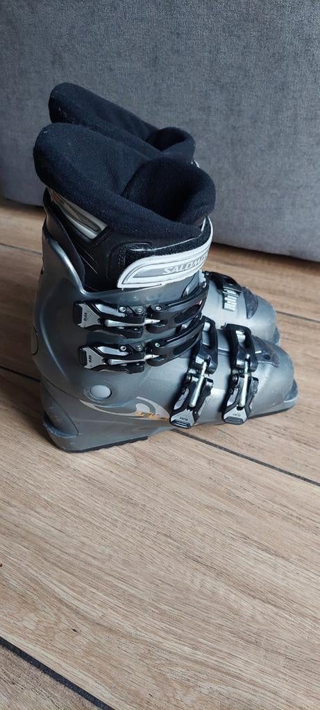 Ski's + salomon Skischoenen maat 38 incl. head ski  142 cm, Gebruikt, 100 tot 140 cm, Ski's, Ophalen