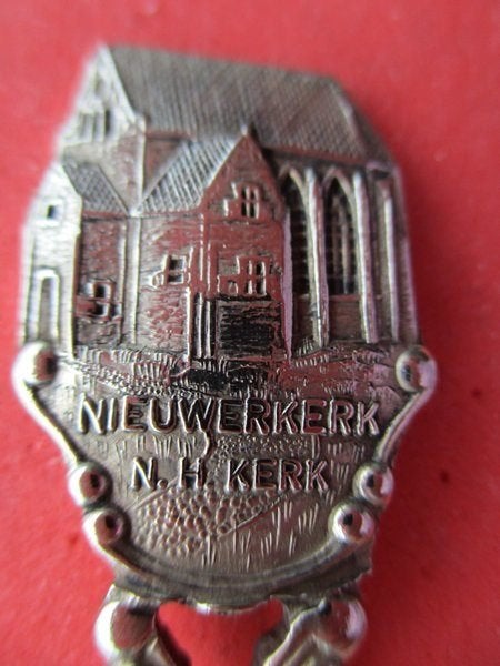 (A3747)  Nieuwerkerk (Zeeland) N H Kerk Johanneskerk, Ophalen of Verzenden, Gebruikt, Overige materialen, Bestek