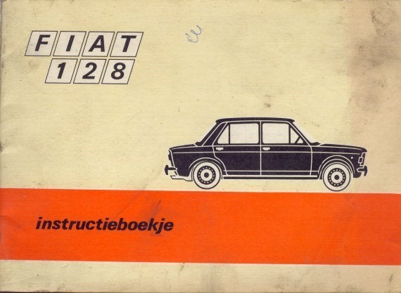 Handleiding Fiat 128 1970, Ophalen of Verzenden