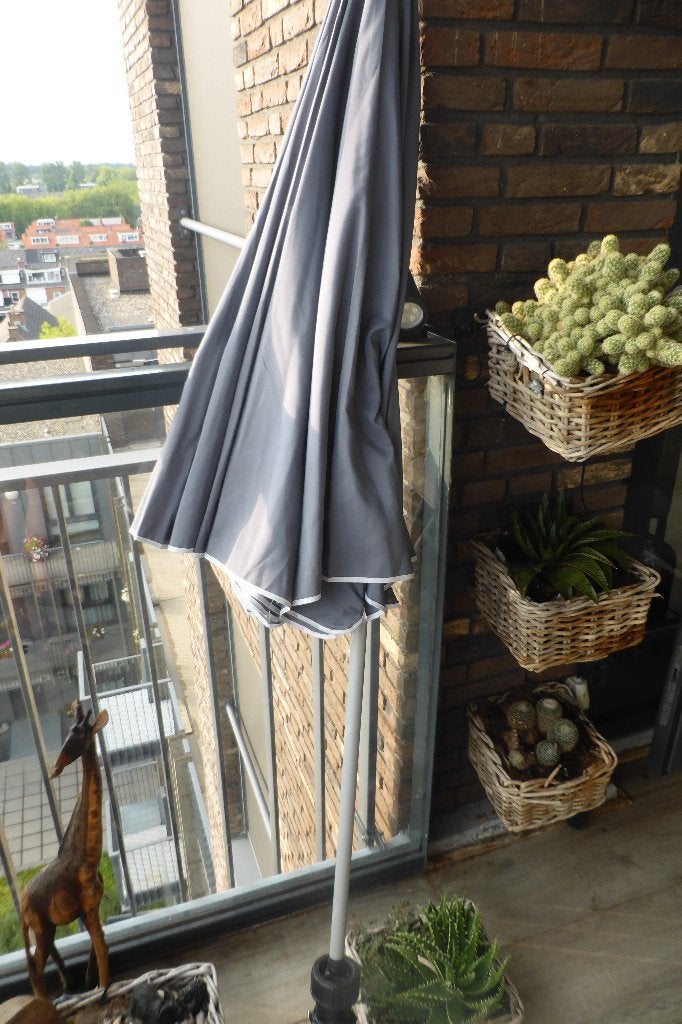 zonnenscherm, Tuin en Terras, Zonneschermen, Ophalen of Verzenden, Zo goed als nieuw, Knikarmscherm