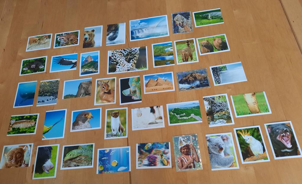 UNSERE ERDE - 41 STICKERS, Ophalen of Verzenden, Zo goed als nieuw