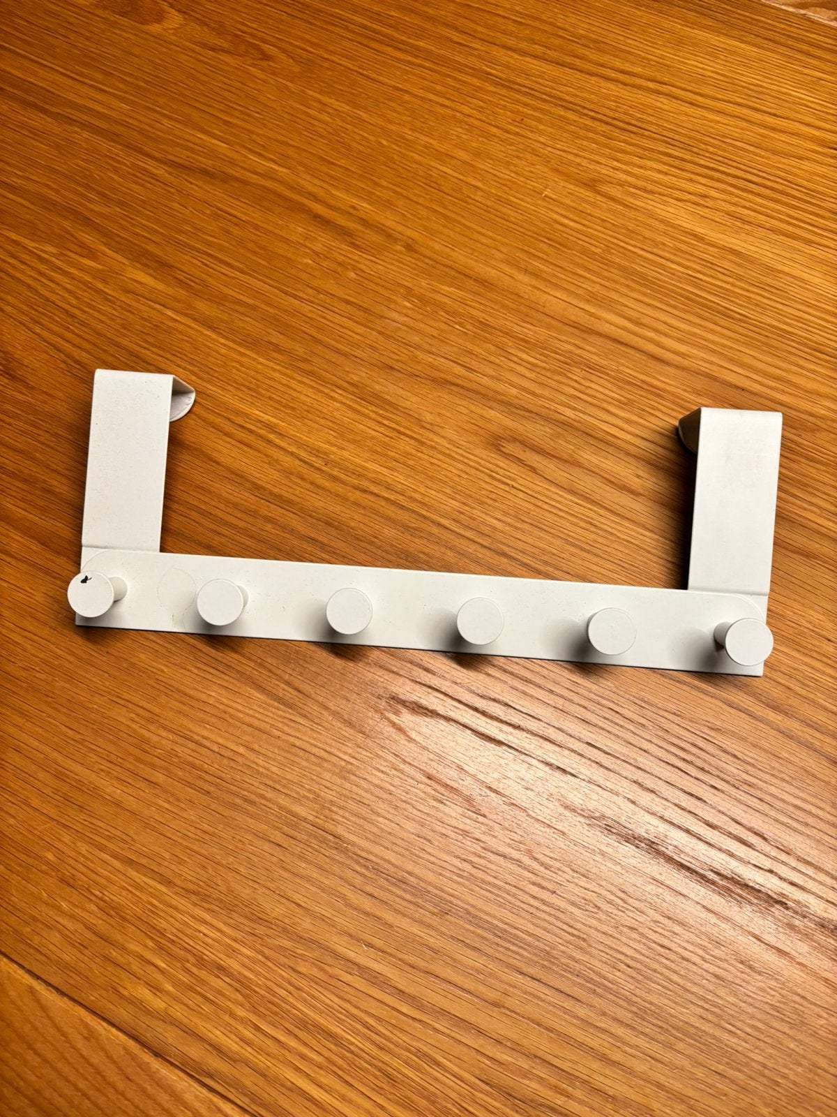 IKEA Enudden wit kapstokje voor over een deur, Kunststof, Gebruikt, Minder dan 100 cm, Ophalen