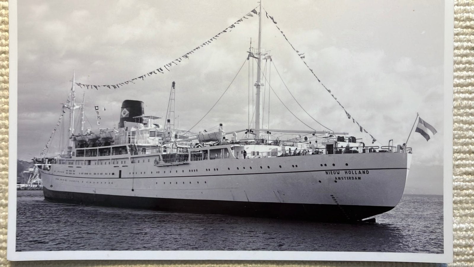 NIEUW  HOLLAND  1958 ex RANDFONTEIN  KJCPL, Ophalen of Verzenden, Zo goed als nieuw, Kaart, Foto of Prent