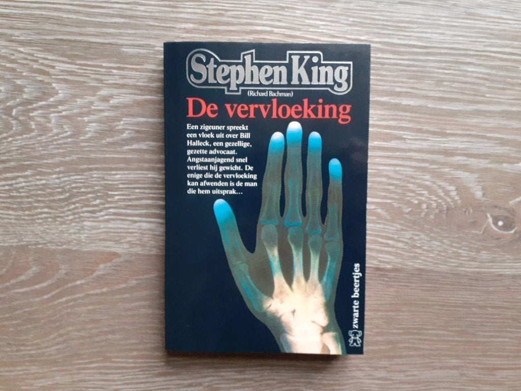 Stephen King (Richard Bachman)-De vervloeking, Boeken, Thrillers, Gelezen, Amerika, Ophalen of Verzenden
