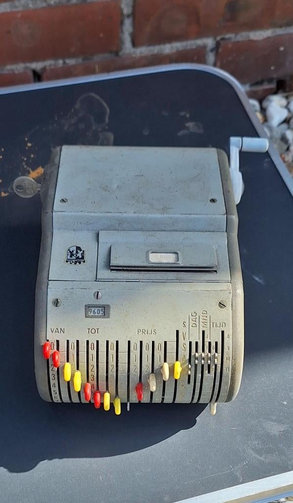 Beckson NZH Kaartjesautomaat - Vintage Bus Ticket Machine, .., Gebruikt, ., Ophalen of Verzenden