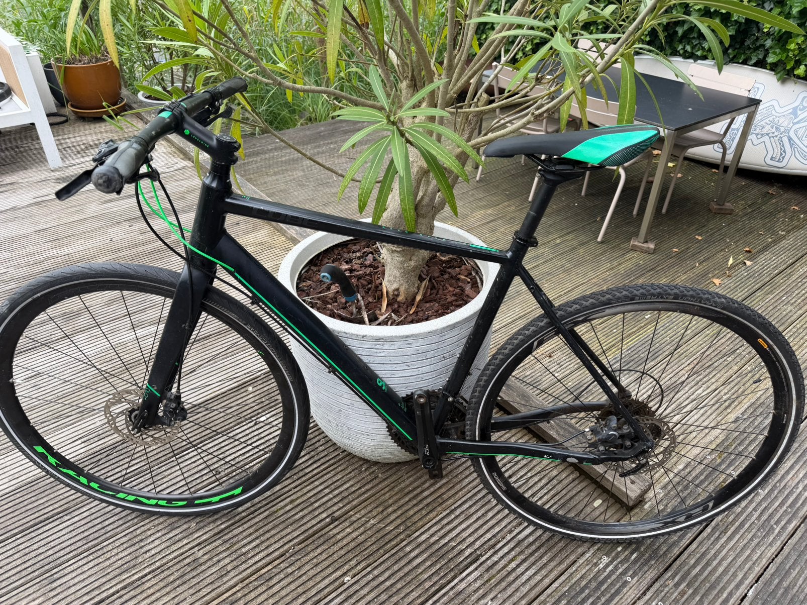 CUBE SL ROAD RACE shimano 105 met werk, Fietsen en Brommers, 28 inch, Gebruikt, Heren, Aluminium