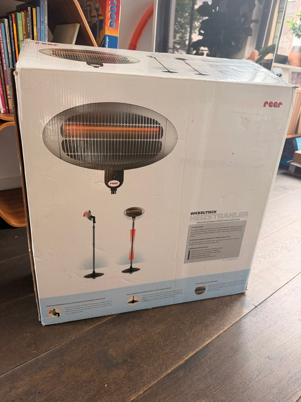 Reer Wickeltisch Warmtestraler, Overige typen, Ophalen of Verzenden, 60 tot 150 cm, 80 cm of meer