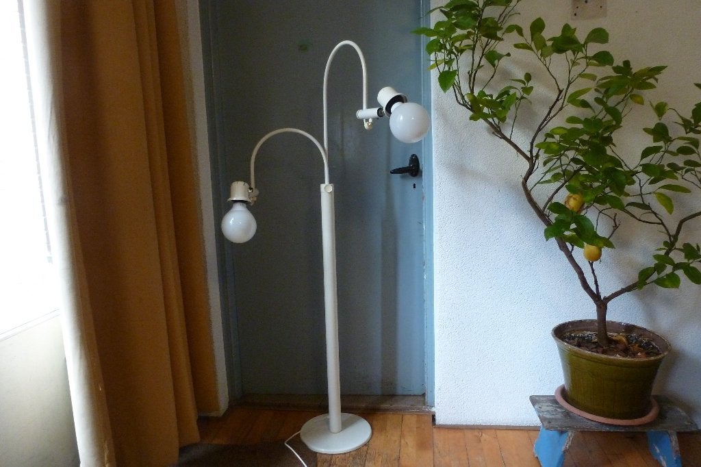 GEPO,VLOERLAMP,SIXTIES,ZEVENTIES,MID-CENTURY,VINTAGE,POP, Gebruikt, SIXTIES,ZEVENTIES,MID-CENTURY,POP,SPACE AGE, Metaal, 150 tot 200 cm