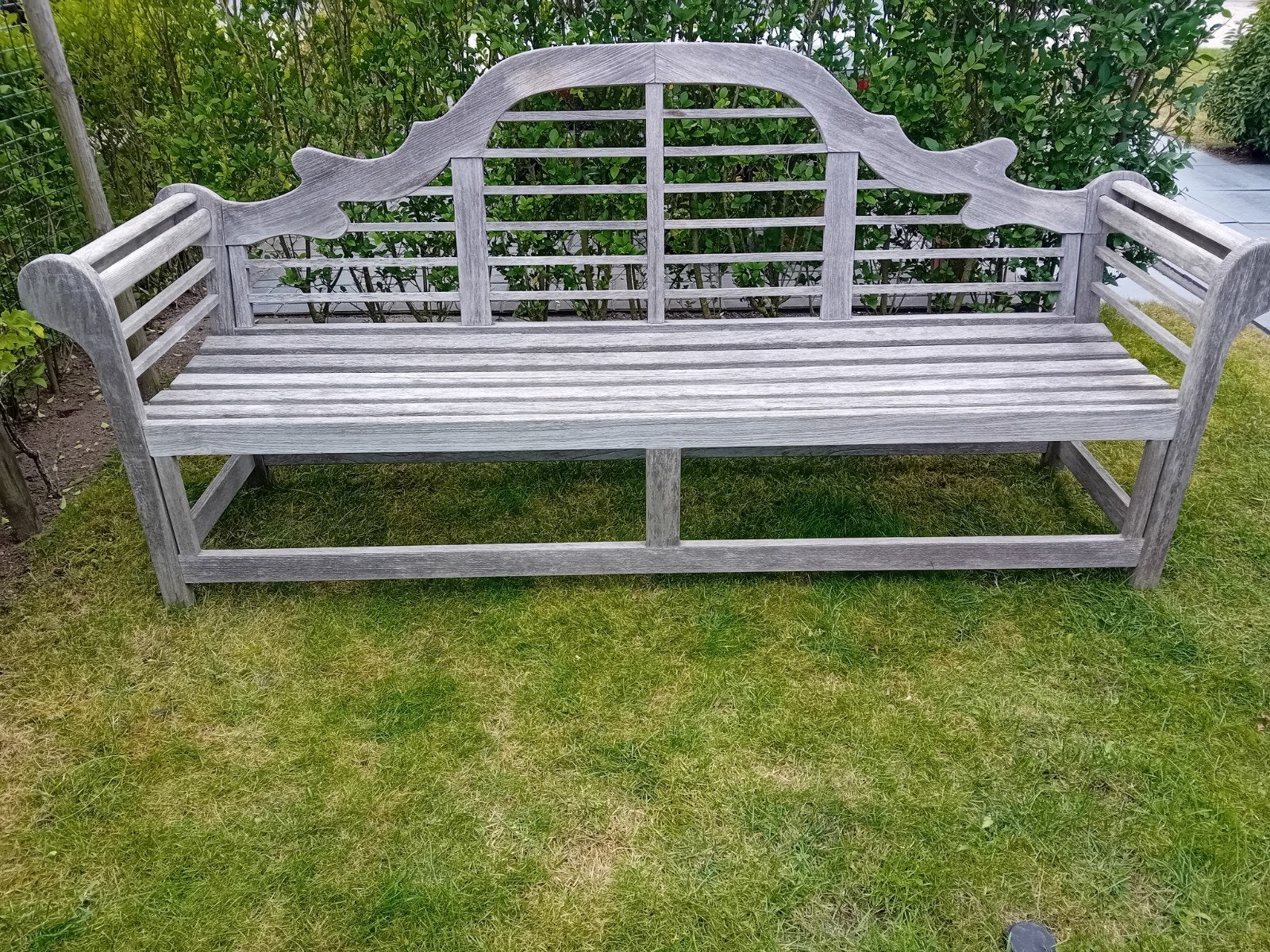 Marlboro tuinbank, Tuin en Terras, Tuinbanken, Ophalen, Gebruikt, Teakhout