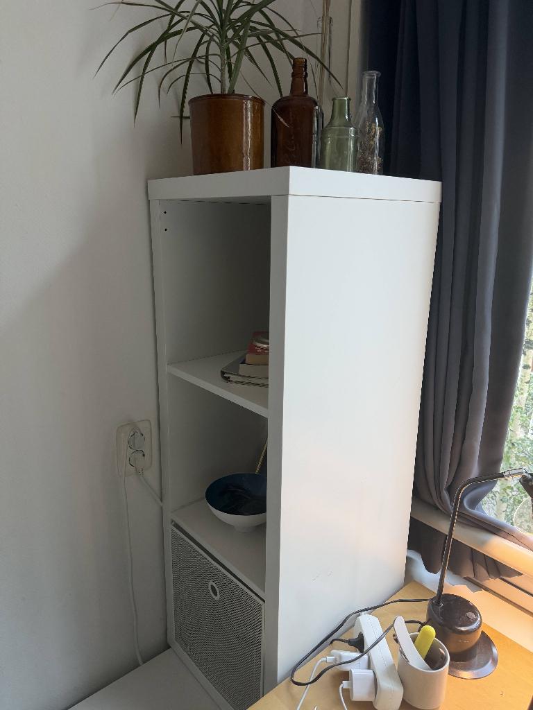 2 IKEA vakkenkast wit, Huis en Inrichting, Ophalen, Minder dan 50 cm, Gebruikt, 100 tot 150 cm