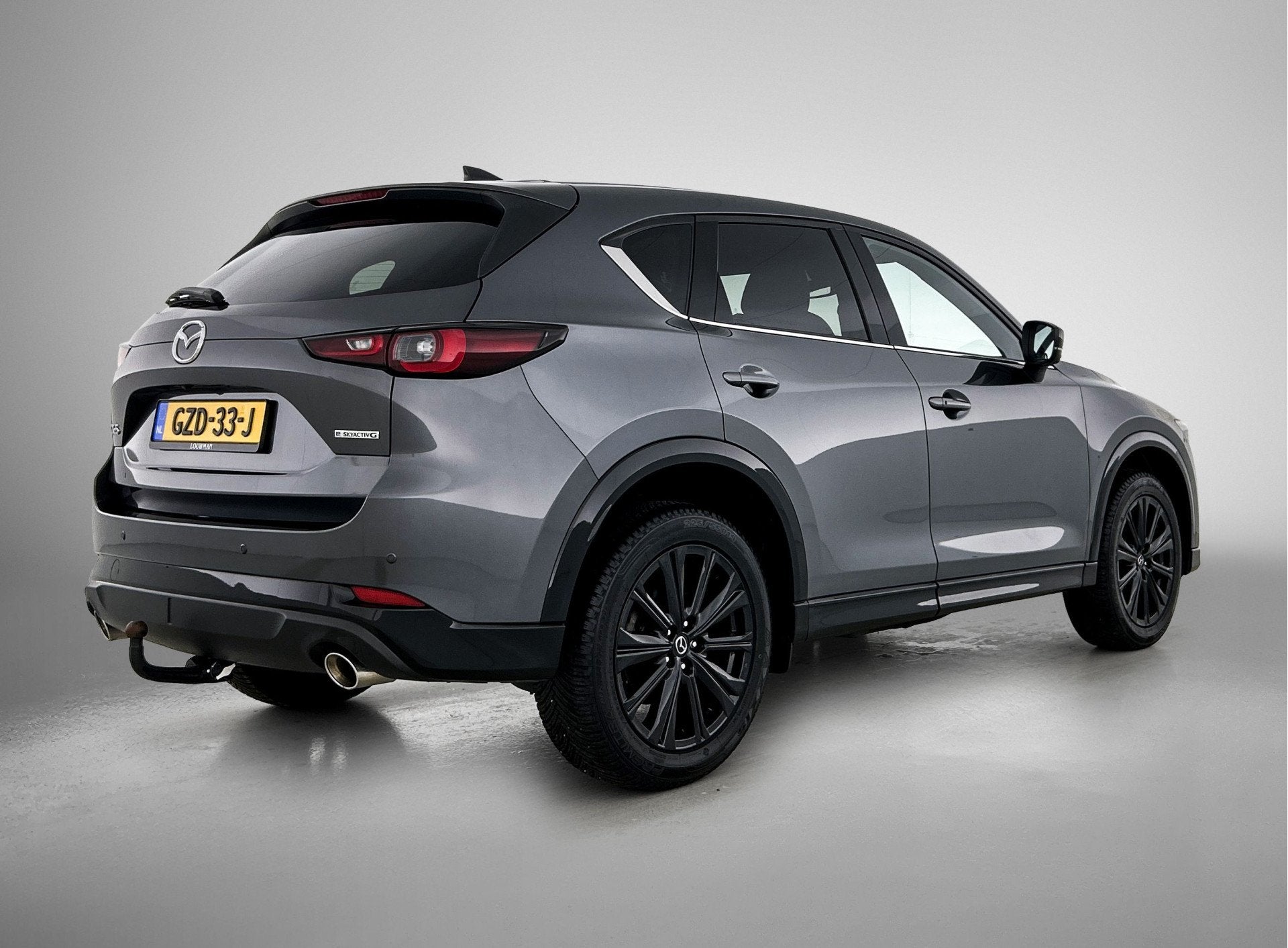 Mazda CX-5 2.0 SkyActiv-G 165 Homura | Trekhaak | 360 camera, Auto's, Gebruikt, 4 cilinders, Leder en Stof, Bedrijf