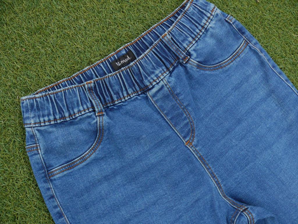 MS MODE tregging ( spijker ) maat 38 / M lengte 32 stretch, Kleding | Dames, Broeken en Pantalons, Maat 38/40 (M), Blauw, Ophalen of Verzenden