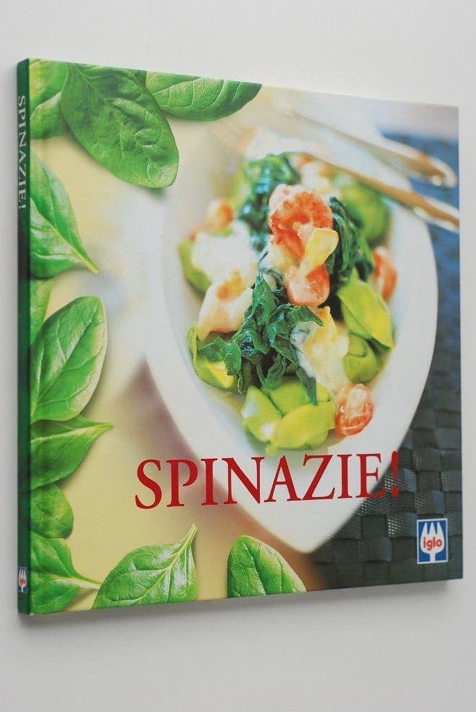 Spinazie! - Kookboek  Iglo 2000, Boeken, Verzenden, Zo goed als nieuw, Gezond koken, Nederland en België