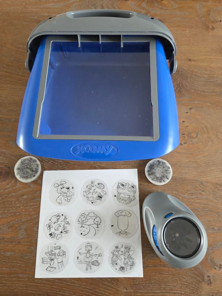 Xoomy tekentafel met sjablonen, Ophalen of Verzenden, Gebruikt, Knutselen, Met licht