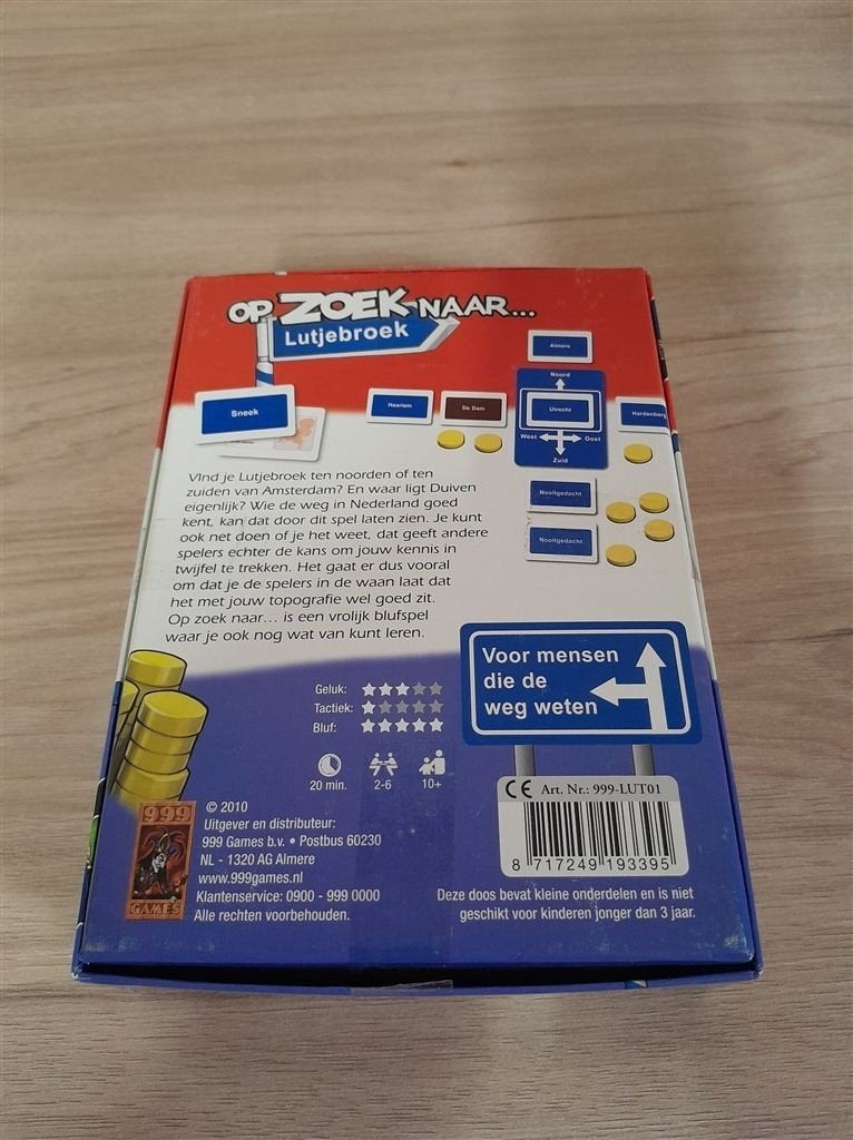 Op zoek naar Lutjebroek - topo - s3458, Verzenden, Zo goed als nieuw