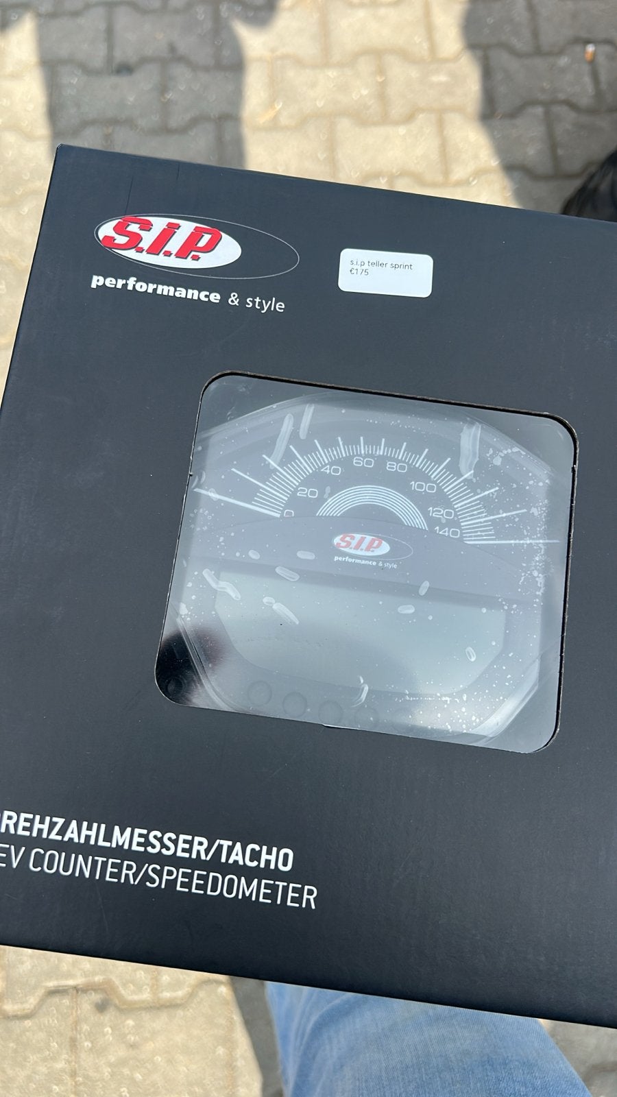 SIP Teller Sprint Snelheidsmeter, Fietsen en Brommers, Ophalen of Verzenden, Nieuw, Overige typen, Overige merken
