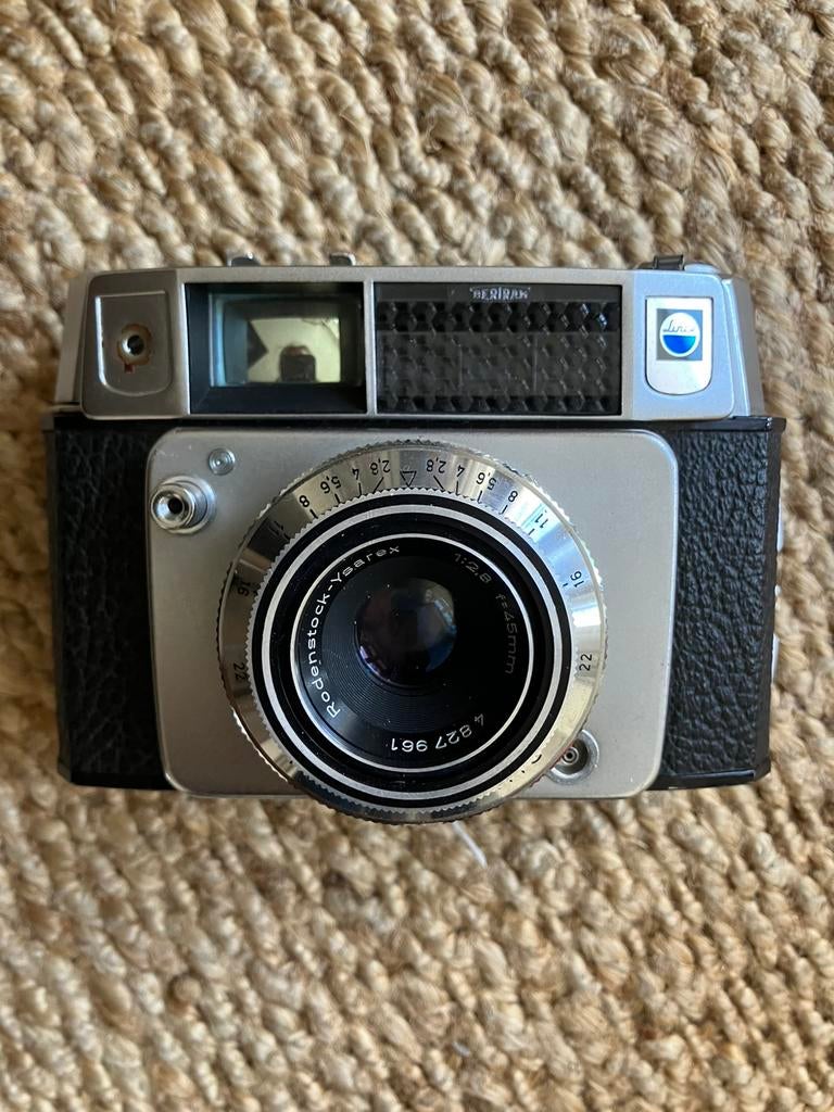 Vintage analoog camera Lincematic Ferrania, Ophalen, Gebruikt, Overige Merken