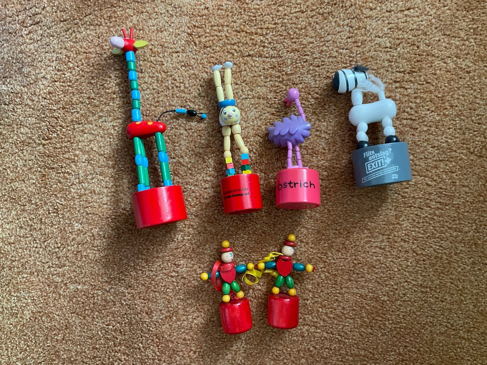 Drukfiguren, Ophalen of Verzenden, Gebruikt