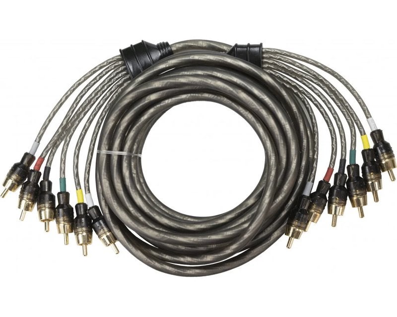 Audio System Z-EVO 5M-6 RCA / 6 Kanaals Tulpkabel 5 meter, Auto diversen, Autospeakers, Info@optimount.nl, Nieuw, Ophalen of Verzenden