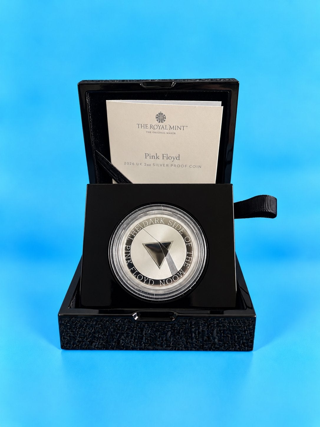 The Royal Mint 🇬🇧 Music Legends Pink Floyd 2 oz Silver, Ophalen of Verzenden, Zilver