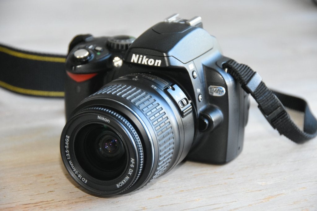 Nikon D40X digitale camera, Ingebouwde flitser, Accu, Overige typen, 10 megapixels