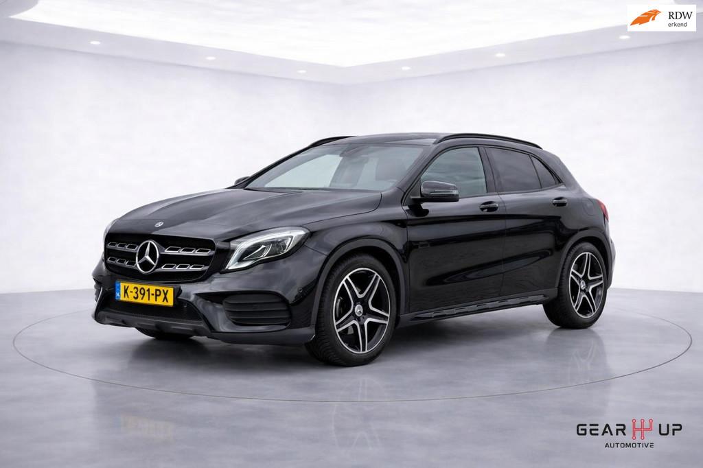 Mercedes-Benz GLA-klasse 200 AUTOM AMG PANO|CRUISE|NAVI|, Auto's, Gebruikt, Euro 6, 715 kg, Zwart